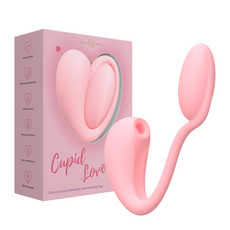 Klitoralsug og G-Spot Vibrating Egg