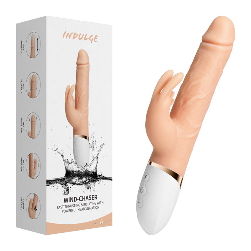 Realistisk thrusting og roterende vibrator