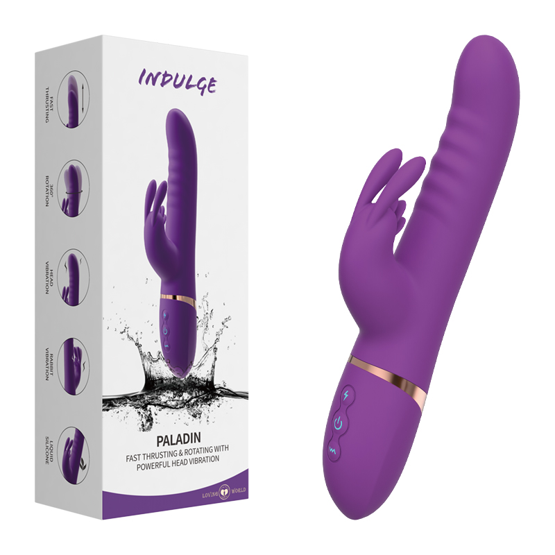 Skyvende og roterende kaninvibrator